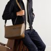 Toujours Soft Leather Messenger Bag - OU Toujours Soft Leather Messenger Bag - OU