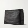 Un Jour Textured-Leather Messenger Bag - BK Un Jour Textured-Leather Messenger Bag - BK