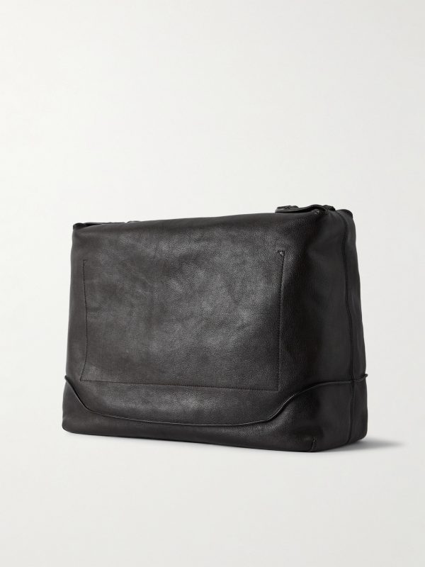 Un Jour Textured-Leather Messenger Bag - BK Un Jour Textured-Leather Messenger Bag - BK