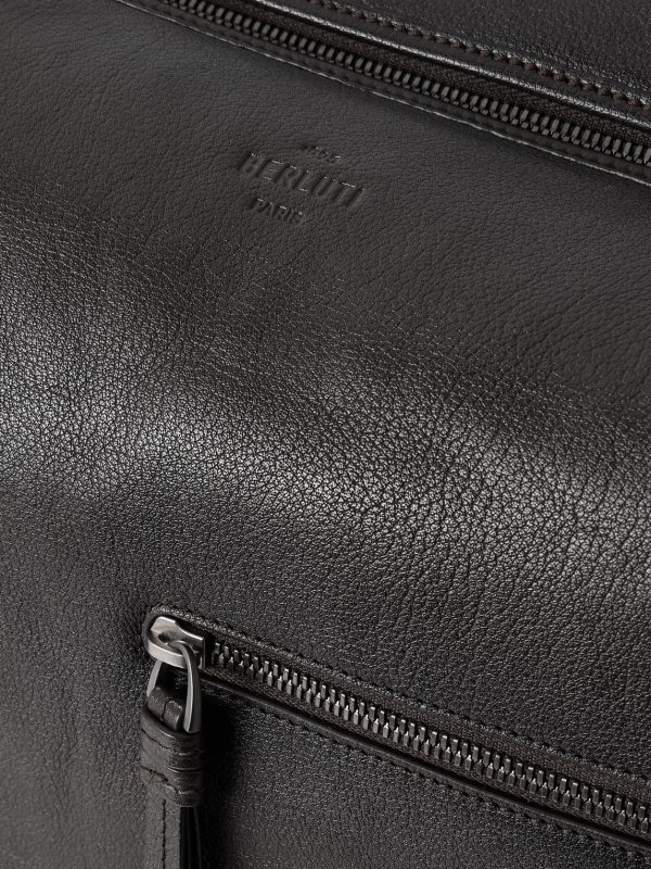 Un Jour Textured-Leather Messenger Bag - CU Un Jour Textured-Leather Messenger Bag - CU