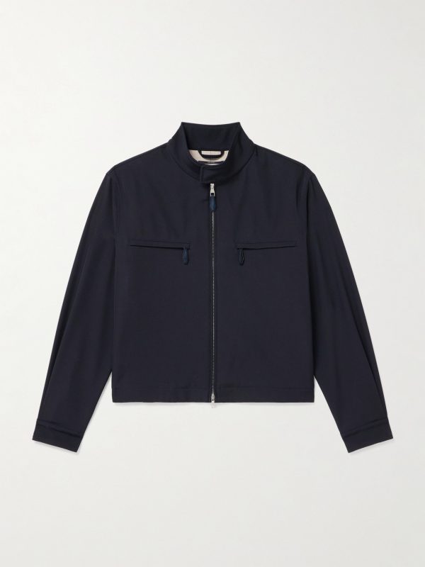 Tech-Wool Twill Blouson Jacket Tech-Wool Twill Blouson Jacket