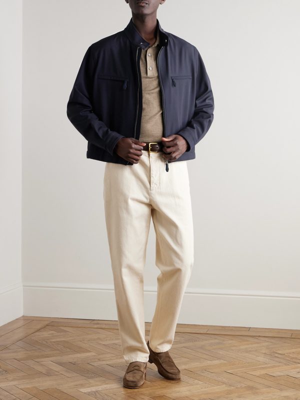 Tech-Wool Twill Blouson Jacket - OU Tech-Wool Twill Blouson Jacket - OU