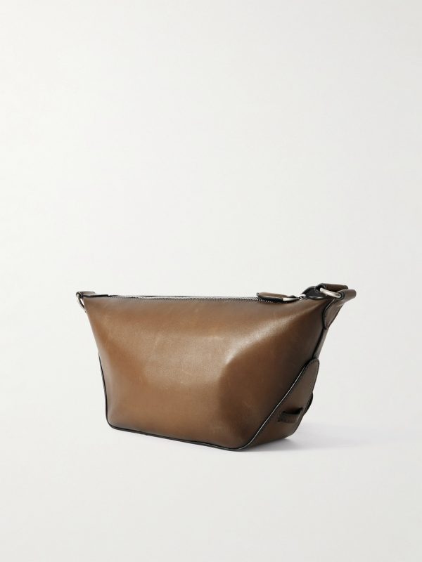 Toujours Soft Leather Messenger Bag - BK Toujours Soft Leather Messenger Bag - BK