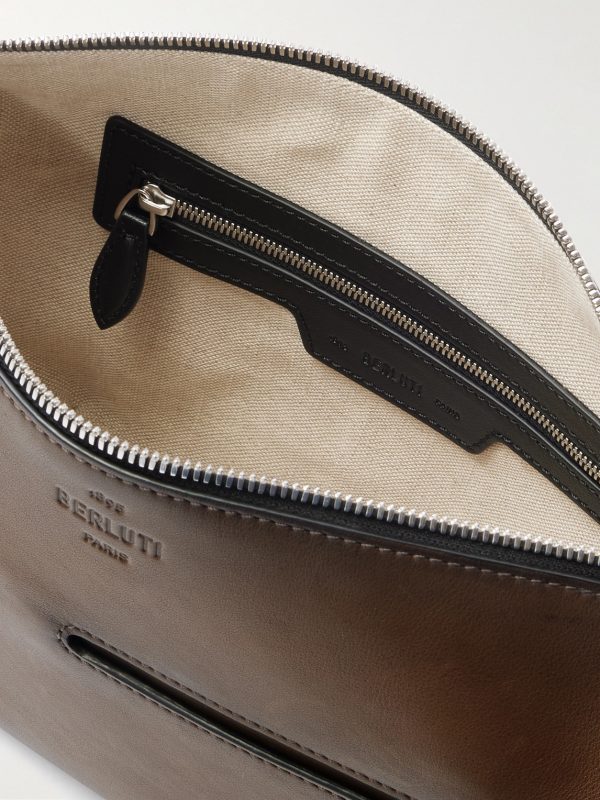 Toujours Soft Leather Messenger Bag - E1 Toujours Soft Leather Messenger Bag - E1