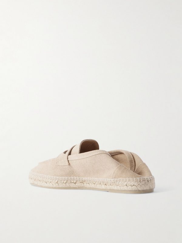 Nacho Washed-Canvas Espadrilles - BK