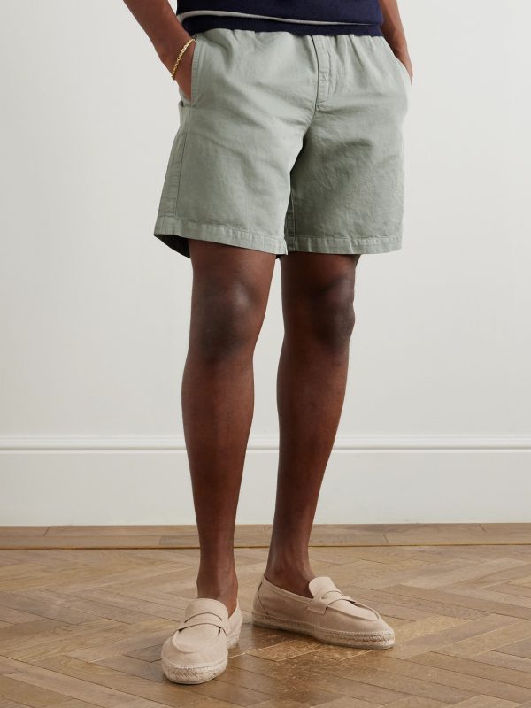 Nacho Washed-Canvas Espadrilles - OU