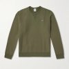 Solo Swoosh Oversized Logo-Embroidered Cotton-Blend Jersey Sweatshirt Solo Swoosh Oversized Logo-Embroidered Cotton-Blend Jersey Sweatshirt