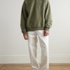 Solo Swoosh Oversized Logo-Embroidered Cotton-Blend Jersey Sweatshirt - OU Solo Swoosh Oversized Logo-Embroidered Cotton-Blend Jersey Sweatshirt - OU