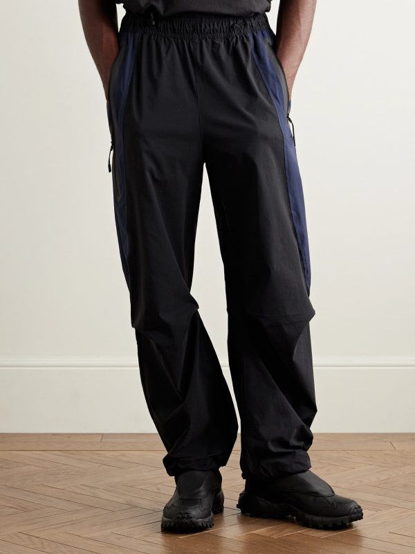 Tech Wide-Leg Colour-Block Dri-FIT Track Pants - FR Tech Wide-Leg Colour-Block Dri-FIT Track Pants - FR