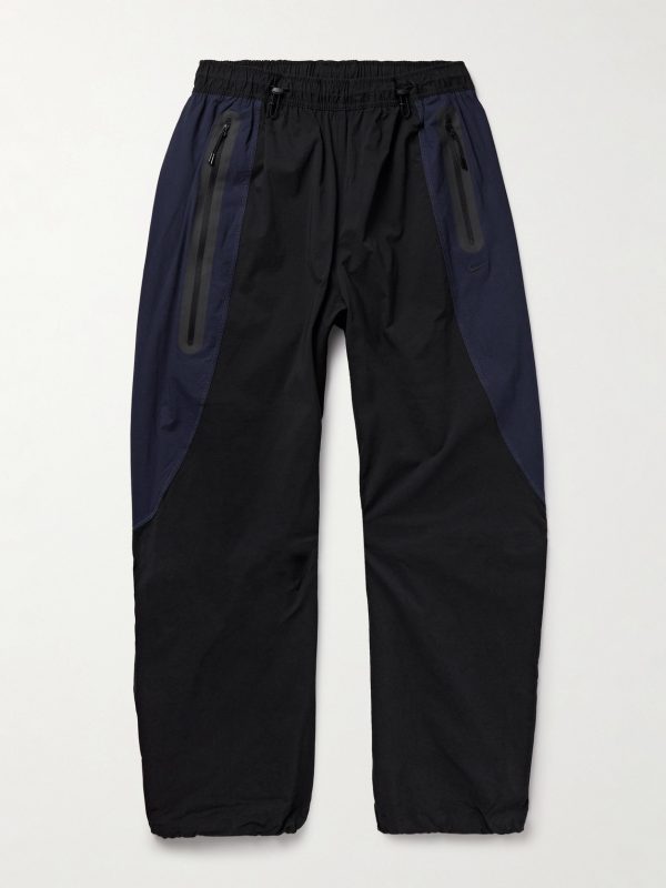 Tech Wide-Leg Colour-Block Dri-FIT Track Pants Tech Wide-Leg Colour-Block Dri-FIT Track Pants