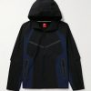 Tech Logo-Embroidered Colour-Block Dri-FIT Hooded Jacket Tech Logo-Embroidered Colour-Block Dri-FIT Hooded Jacket