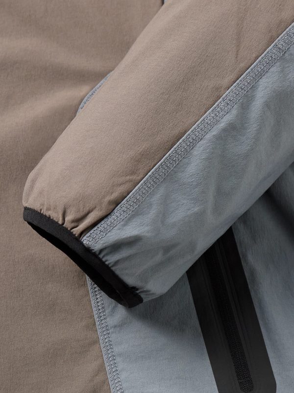 Tech Logo-Embroidered Colour-Block Dri-FIT Hooded Jacket - E1 Tech Logo-Embroidered Colour-Block Dri-FIT Hooded Jacket - E1