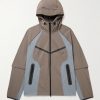 Tech Logo-Embroidered Colour-Block Dri-FIT Hooded Jacket Tech Logo-Embroidered Colour-Block Dri-FIT Hooded Jacket