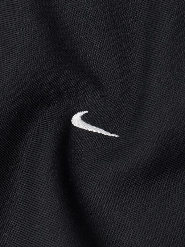 Solo Swoosh Logo-Embroidered Cotton-Blend Jersey Hoodie - CU Solo Swoosh Logo-Embroidered Cotton-Blend Jersey Hoodie - CU