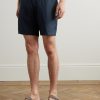 Norwich Straight-Leg Linen Shorts - FR Norwich Straight-Leg Linen Shorts - FR