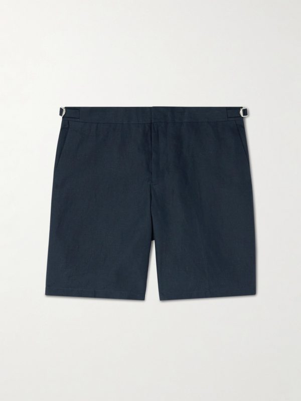 Norwich Straight-Leg Linen Shorts Norwich Straight-Leg Linen Shorts