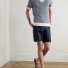 Norwich Straight-Leg Linen Shorts - OU Norwich Straight-Leg Linen Shorts - OU