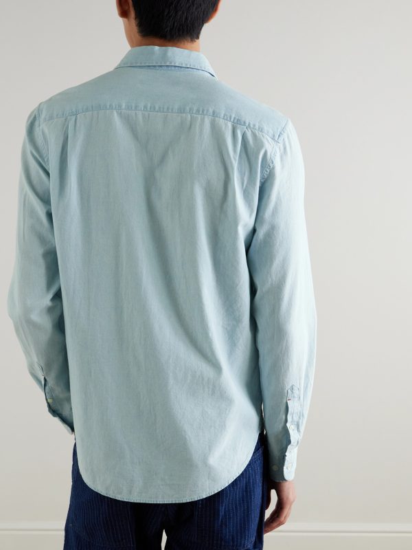 Colburn Cotton-Chambray Shirt - BK