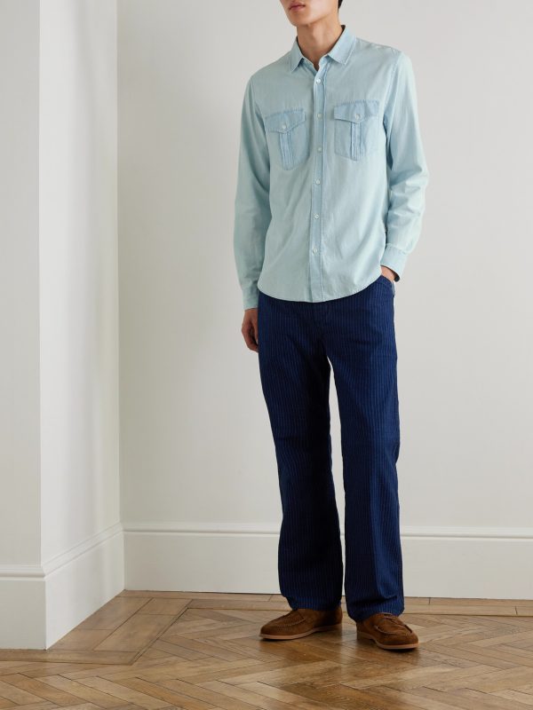 Colburn Cotton-Chambray Shirt - OU
