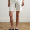 Norwich Straight-Leg Linen Shorts - FR