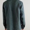 Justin Linen Shirt - BK Justin Linen Shirt - BK