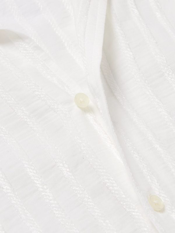Maitan Camp-Collar Chenille-Jacquard Shirt - CU Maitan Camp-Collar Chenille-Jacquard Shirt - CU