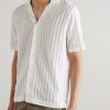 Maitan Camp-Collar Chenille-Jacquard Shirt - FR Maitan Camp-Collar Chenille-Jacquard Shirt - FR
