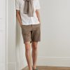Maitan Camp-Collar Chenille-Jacquard Shirt - OU Maitan Camp-Collar Chenille-Jacquard Shirt - OU