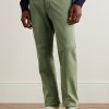 Fallon Slim-Fit Straight-Leg Organic Cotton-Blend Twill Trousers - FR Fallon Slim-Fit Straight-Leg Organic Cotton-Blend Twill Trousers - FR