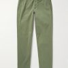 Fallon Slim-Fit Straight-Leg Organic Cotton-Blend Twill Trousers Fallon Slim-Fit Straight-Leg Organic Cotton-Blend Twill Trousers