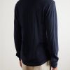 Sebastian Slim-Fit Merino Wool-Jersey Polo Shirt - BK Sebastian Slim-Fit Merino Wool-Jersey Polo Shirt - BK