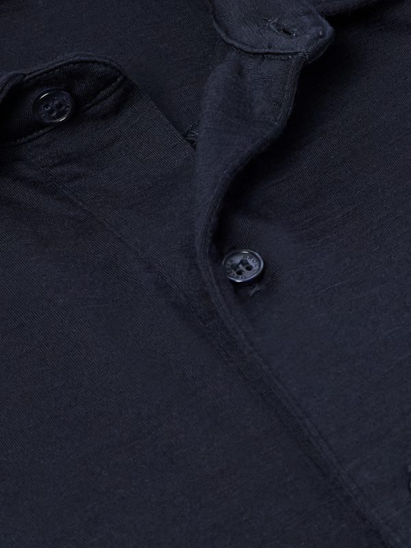 Sebastian Slim-Fit Merino Wool-Jersey Polo Shirt - CU Sebastian Slim-Fit Merino Wool-Jersey Polo Shirt - CU