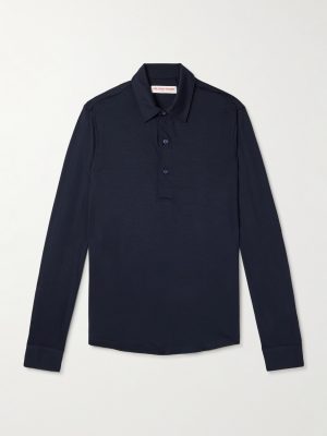 Sebastian Slim-Fit Merino Wool-Jersey Polo Shirt