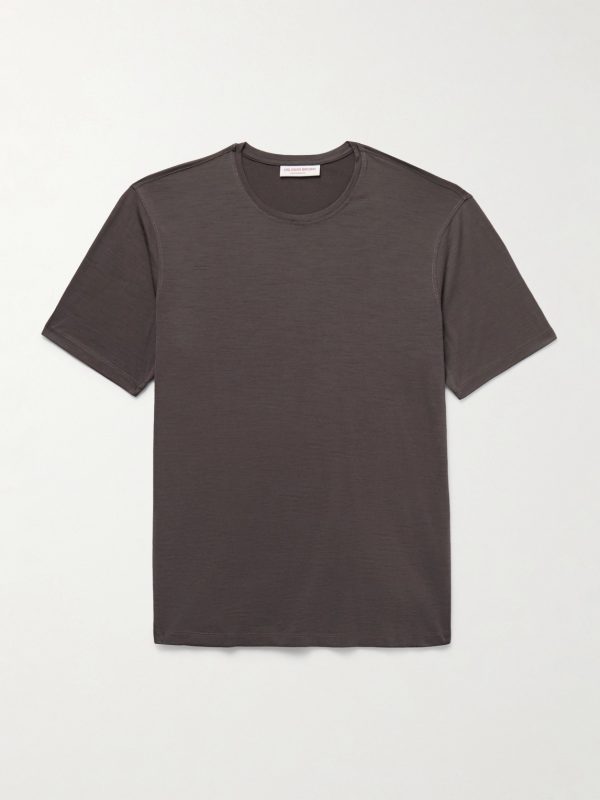 OB-T Slim-Fit Merino Wool-Jersey T-Shirt OB-T Slim-Fit Merino Wool-Jersey T-Shirt