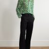 Serpentine Printed Silk Shirt - OU Serpentine Printed Silk Shirt - OU