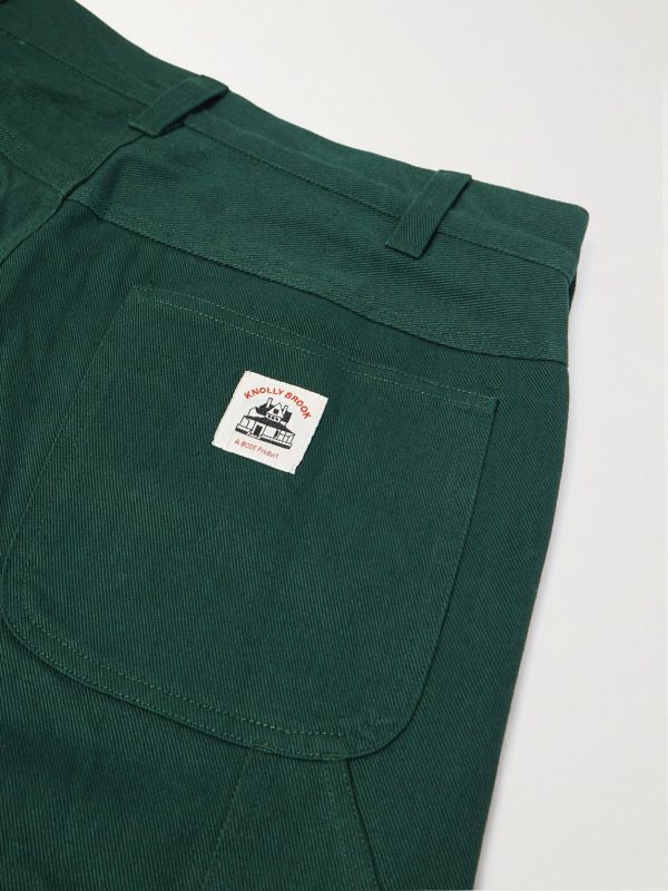 Knolly Brook Straight-Leg Cotton-Twill Trousers - CU