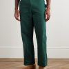 Knolly Brook Straight-Leg Cotton-Twill Trousers - FR