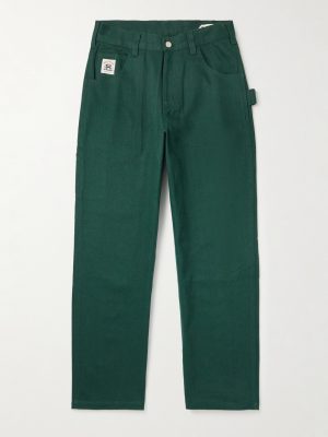 Knolly Brook Straight-Leg Cotton-Twill Trousers Knolly Brook Straight-Leg Cotton-Twill Trousers