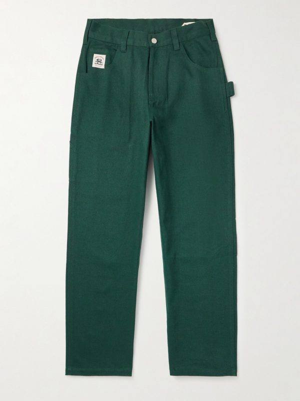 Knolly Brook Straight-Leg Cotton-Twill Trousers