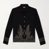 Embellished Silk Shirt Embellished Silk Shirt