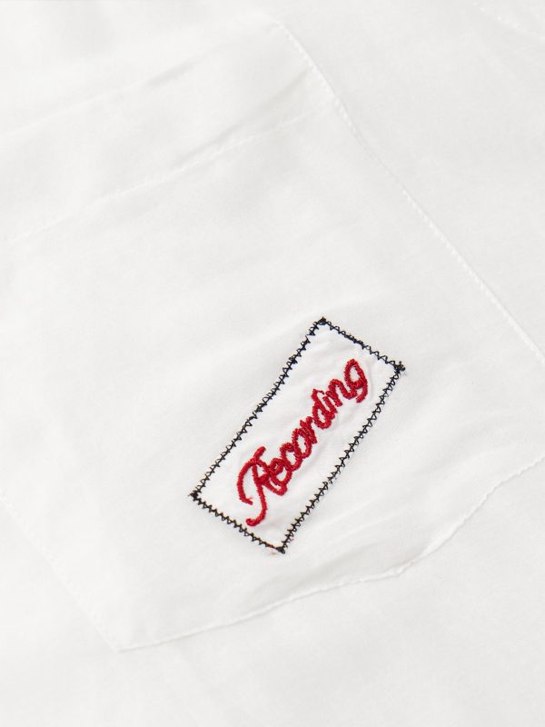 On Air Convertible-Collar Embroidered Cotton and Silk-Blend Voile Shirt - CU