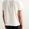 Camp-Collar Cotton-Voile Shirt - BK Camp-Collar Cotton-Voile Shirt - BK