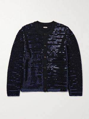 Spotlight Sequinned Virgin Wool Cardigan Spotlight Sequinned Virgin Wool Cardigan