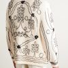 Winter Garden Tulle-Appliquéd Cashmere Cardigan - BK Winter Garden Tulle-Appliquéd Cashmere Cardigan - BK