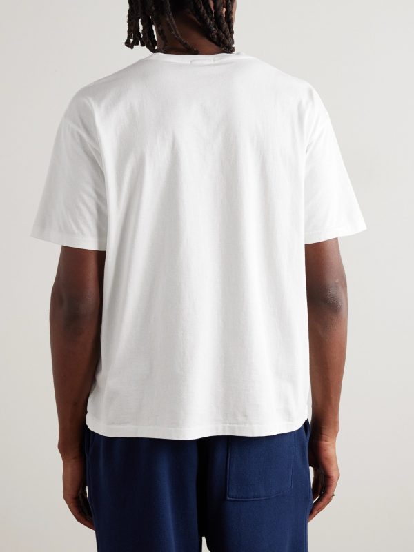Chapeau Printed Cotton-Jersey T-Shirt - BK