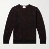 Michael 60017 Jacquard-Knit Wool Cardigan Michael 60017 Jacquard-Knit Wool Cardigan