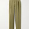Justin 10002 Straight-Leg Pleated Wool-Blend Twill Suit Trousers Justin 10002 Straight-Leg Pleated Wool-Blend Twill Suit Trousers
