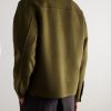 Alban 8447 Wool-Blend Felt Jacket - BK