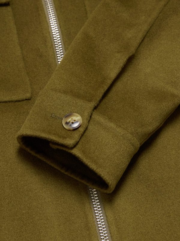 Alban 8447 Wool-Blend Felt Jacket - E1