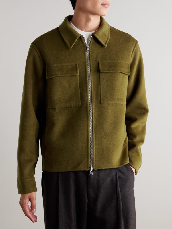 Alban 8447 Wool-Blend Felt Jacket - FR